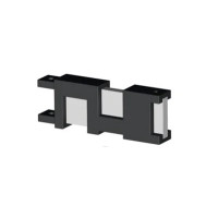 Наконечник INTERNO для карниза SQUARE LINE Чорний
